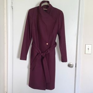 Ted Baker Long Wrap Coat | Ted Size 2